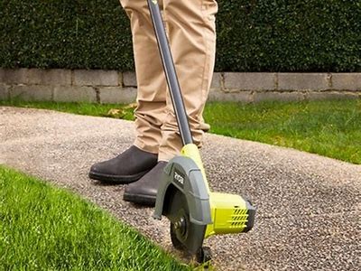 Powerful Ryobi Cordless Grass Trimmer: Efficient Battery-Operated Solution for Lawn Care