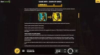 Explore the Exciting Features and Big Wins in Dawn of Kings Slot Game